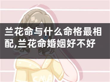 兰花命与什么命格最相配,兰花命婚姻好不好