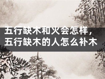 五行缺木和火会怎样，五行缺木的人怎么补木