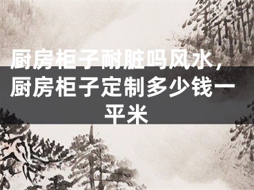 厨房柜子耐脏吗风水，厨房柜子定制多少钱一平米