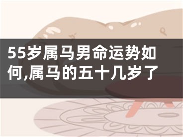 55岁属马男命运势如何,属马的五十几岁了