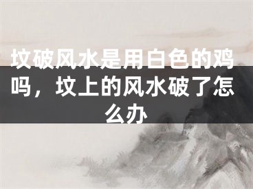 坟破风水是用白色的鸡吗,坟上的风水破了怎么办
