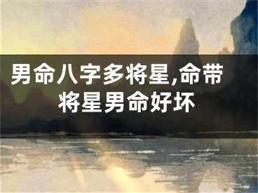 男命八字多将星,命带将星男命好坏