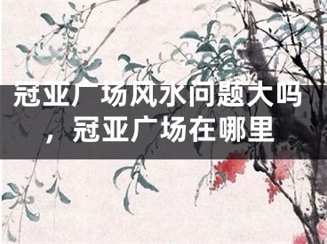 冠亚广场风水问题大吗，冠亚广场在哪里