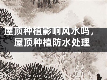 屋顶种植影响风水吗,屋顶种植防水处理