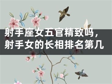 射手座女五官精致吗，射手女的长相排名第几