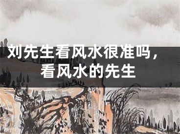 刘先生看风水很准吗,看风水的先生