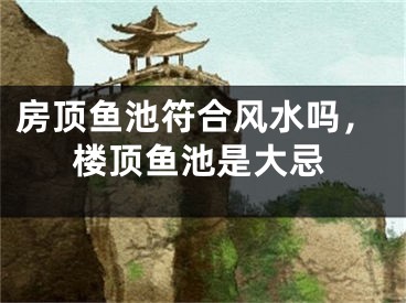 房顶鱼池符合风水吗,楼顶鱼池是大忌