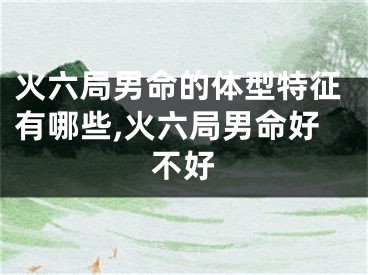 火六局男命的体型特征有哪些,火六局男命好不好