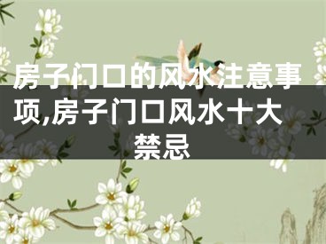 房子门口的风水注意事项,房子门口风水十大禁忌