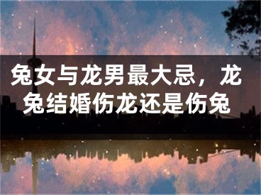 兔女与龙男最大忌，龙兔结婚伤龙还是伤兔