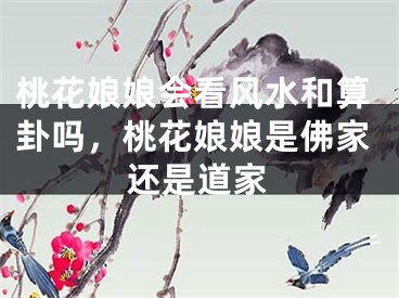 桃花娘娘会看风水和算卦吗，桃花娘娘是佛家还是道家