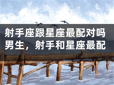 射手座跟星座最配对吗男生，射手和星座最配