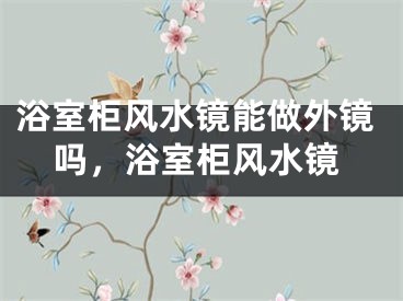 浴室柜风水镜能做外镜吗，浴室柜风水镜