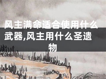 风主满命适合使用什么武器,风主用什么圣遗物