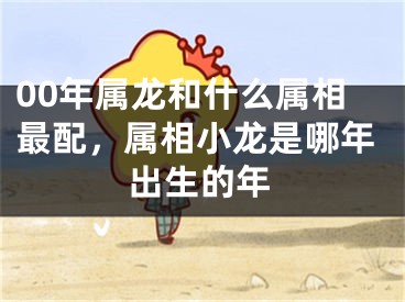 00年属龙和什么属相最配，属相小龙是哪年出生的年