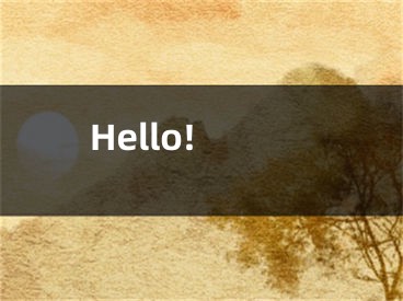 Hello!