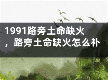 1991路旁土命缺火,路旁土命缺火怎么补
