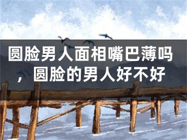 圆脸男人面相嘴巴薄吗，圆脸的男人好不好