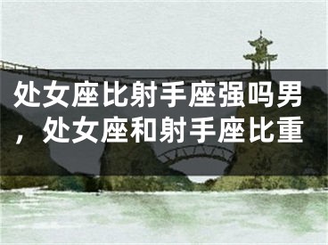 处女座比射手座强吗男，处女座和射手座比重