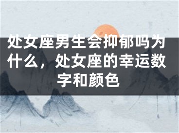 处女座男生会抑郁吗为什么，处女座的幸运数字和颜色