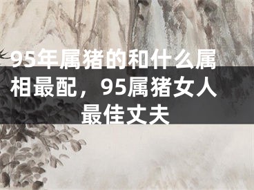95年属猪的和什么属相最配，95属猪女人最佳丈夫