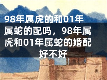 98年属虎的和01年属蛇的配吗,98年属虎和01年属蛇的婚配好不好