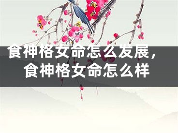 食神格女命怎么发展,食神格女命怎么样