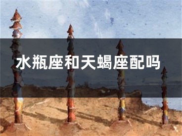 水瓶座和天蝎座配吗
