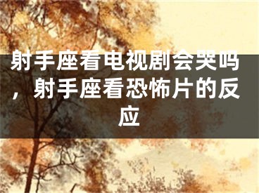 射手座看电视剧会哭吗，射手座看恐怖片的反应
