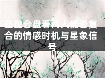 星盘合盘看两人能否复合的情感时机与星象信号