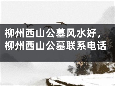 柳州西山公墓风水好，柳州西山公墓联系电话