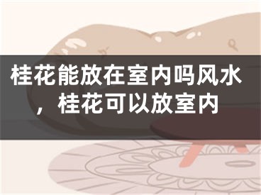 桂花能放在室内吗风水，桂花可以放室内