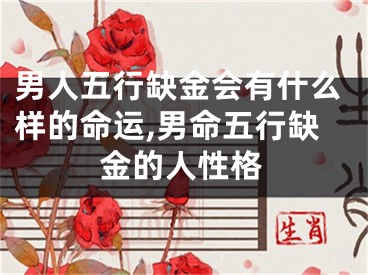 男人五行缺金会有什么样的命运,男命五行缺金的人性格