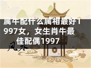 属牛配什么属相最好1997女，女生肖牛最佳配偶1997