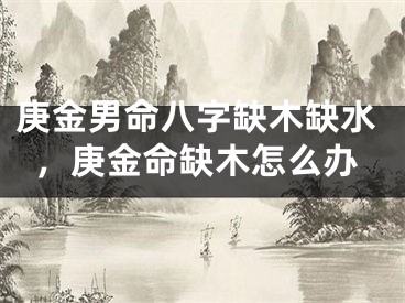 庚金男命八字缺木缺水，庚金命缺木怎么办