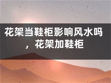 花架当鞋柜影响风水吗，花架加鞋柜
