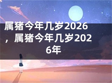 属猪今年几岁2026，属猪今年几岁2026年
