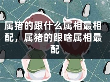 属猪的跟什么属相最相配，属猪的跟啥属相最配