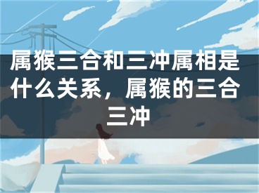 属猴三合和三冲属相是什么关系,属猴的三合三冲