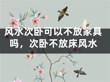 风水次卧可以不放家具吗，次卧不放床风水