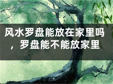 风水罗盘能放在家里吗,罗盘能不能放家里