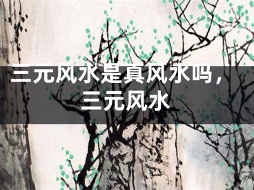 三元风水是真风水吗，三元风水