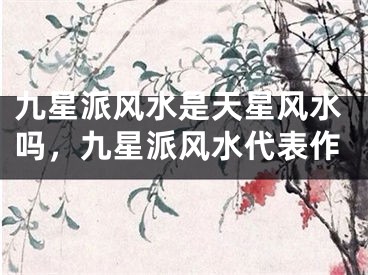 九星派风水是天星风水吗，九星派风水代表作