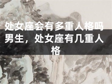 处女座会有多重人格吗男生,处女座有几重人格